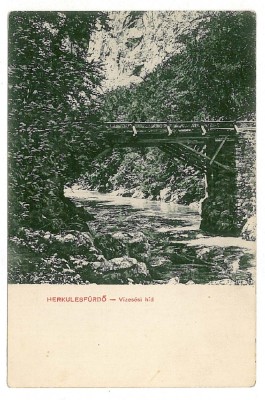 3030 - Baile HERCULANE, Caras-Severin, Bridge - old postcard - unused foto