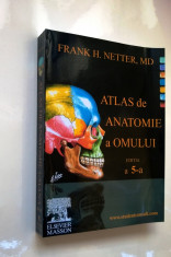 Nou! Atlas de Anatomie a Omului F.H. NETTER editia a 5 -a foto