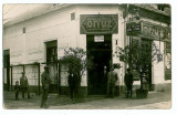 3033 - TIMISOARA, Cazino, Beraria Oituz - old postcard, real PHOTO - used - 1930, Circulata, Fotografie