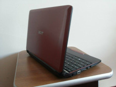 Mini-laptop/netbook ACER Aspire One 532g-2Db, 2GB RAM, Rosu foto