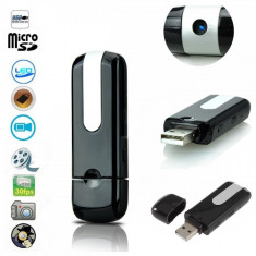 U8 Memorie Stick USB Spion , Camera Foto Spy , DVR Video foto