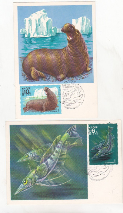 bnk fil URSS 1978 - set 2 maxime fauna
