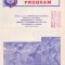 Program meci fotbal FC BIHOR ORADEA - JIUL PETROSANI 02.10.1982