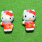 lot 2 jucarii surpriza ou Kinder Helo Kitty, 3cm plastic