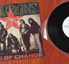 Disc vinil ( vinyl , pick-up ) - Scorpions / Wind of change !!!!! foto