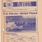 Program meci fotbal PETROLUL PLOIESTI - METALUL PLOPENI 27.09.1981