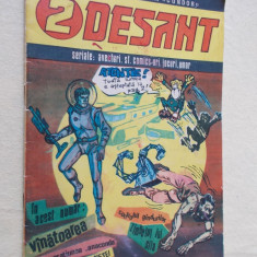 REVISTA DESANT NUMARUL 2 ,EDITURA CONDOR .BENZI DESENATE ,ANII 90 .FOARTE RAR .