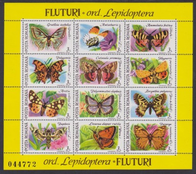 1991 - FLUTURI - BLOCURI - MNH foto