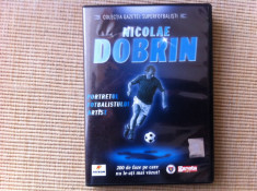 NICOLAE DOBRIN portretul fotbalistului artist dvd fotbal sport colectia gazetei foto