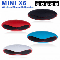 Boxa Bluetooth Mini X6 cu Radioa FM foto