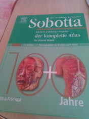 Atlas de anatomie Sobotta foto