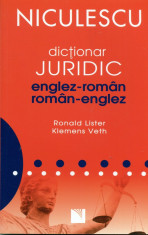 Ronald Lister - Dictionar juridic englez - roman, roman - englez - 366506 (2) foto