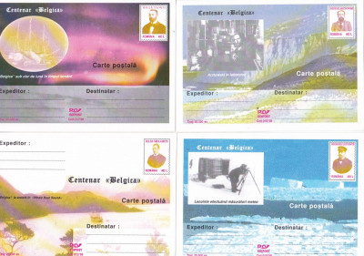bnk cp Romania 1998 set 16 carti postale necirculate Centenar Belgica foto
