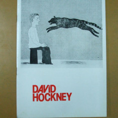 David Hockney catalog expozitie gravura fratii Grimm Bucuresti 1980 sala Arghezi