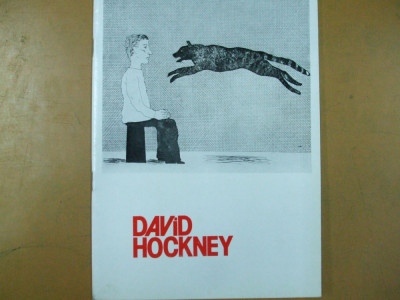 David Hockney catalog expozitie gravura fratii Grimm Bucuresti 1980 sala Arghezi foto