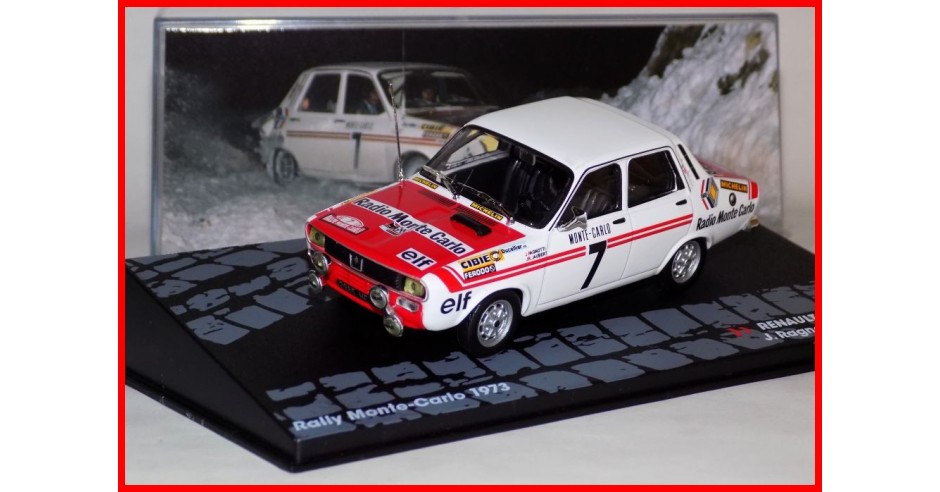 Miniature RENAULT 12 Gordini #17 Tour de Corse 1975 de la saga Gordini ELIGOR ATL2235022 | Collect World