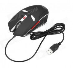 Mouse Optic de Gaming R-horse 2000 Dpi cu Butoane Laterale foto