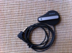 microfon Sony ECM T6 TIE PIN microphone Electret Condenser audio foto