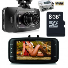 Camera Video Auto DVR GS8000L Full HD 1080P, 12 Mpx, 8 GB,Filmare Nocturna ,HDMI foto