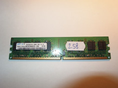 Memorie RAM DDR 2 PC 1GB Samsung PC5300 ( desktop 1 GB DDR2 ) (258) foto