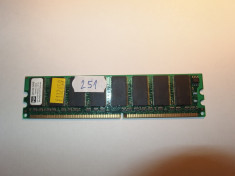 Memorie RAM DDR 1 PC 256MB PQI ( desktop 256 MB DDR1 ) (251) foto
