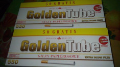 TUBURI TIGARI GOLDEN TUBE EXTRA 1100 DE BUCATI --DOAR BUCURESTI=20 lei foto