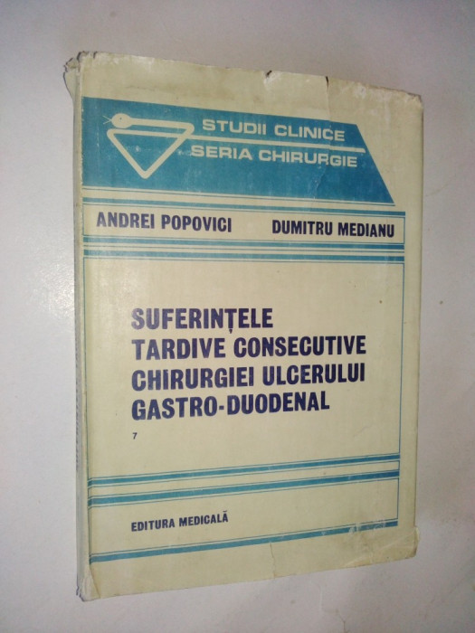 Suferintele tardive consecutive chirurgiei ulcerului gastro-duodenal &ndash; 1990