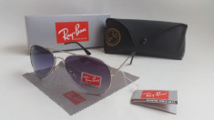 Ochelari De Soare UV400 RAY BAN Aviator RB3044 Toc+Laveta+Cutie cadou OSR-168 foto