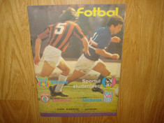 PROGRAM STEAUA - SPORTUL -DINAMO - VICTORIA SEMIFINALELE CUPEI ANUL 1988 foto