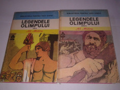 Al.Mitru - Legendele Olimpului ~ Zeii si Eroii ~ Vol.1.2. foto