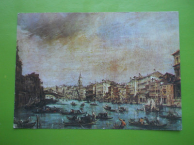 HOPCT 11113 C P PICTURA -FRANCESCO GUARDI [1712-1793] CANAL [CIRCULATA] foto