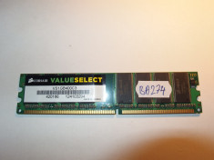 Memorie RAM DDR 1 PC 1GB Corsair VS1GB400C3 ( desktop 1 GB DDR1 ) (BA274) foto