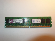 Memorie RAM DDR 2 PC 1GB Kingston KVR533D2N4/1G ( desktop 1 GB DDR2 ) (NO262) foto