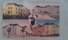 vedere Timisoara Palatul Postelor din diverse unghiuri foto