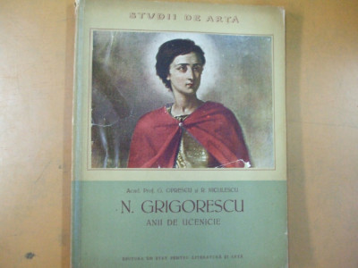 N. Grigorescu anii de ucenicie text Oprescu și Niculescu Bucuresti 1956 058 foto