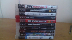 Playstation 3 500GB +10 jocuri (GTA 5, Assasin&amp;#039;s Creed 4, Red Dead Redemption) foto