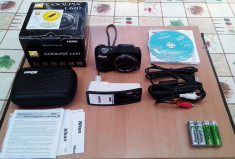 Nikon Coolpix L610+Husa+4 Acumulatori+Accesorii originale foto