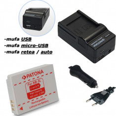1 PATONA | Incarcator 4in1 USB + Acumulator pt Nikon EN EL5 ENEL5 P90 P80 P100 foto