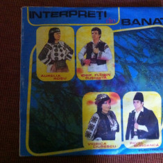 interpreti din banat disc vinyl lp muzica populara banateana folclor EPE 3461