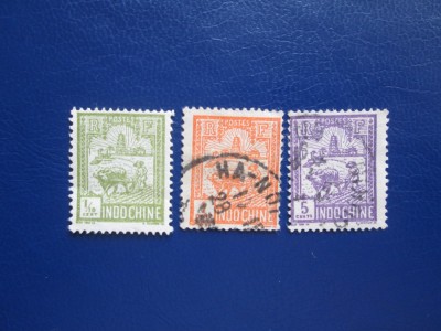 TIMBRE INDOCHINA foto