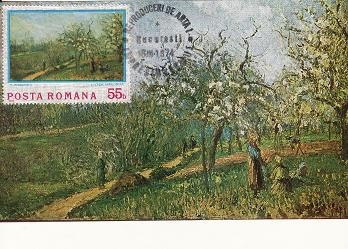 2458 - Romania 1974 - carte maxima