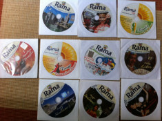 rama colectie lot 10 volume cd disc selectii muzica pop sarbatori latino slagare foto