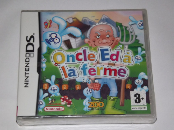 Joc consola Nintendo DS - Oncle Ed a la ferme - sigilat - nou