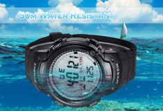 CEAS SPORT MILITARY WATHER RESIST 50M ALARMA LUMINA REZISTENTA SOC -SUPER PRET foto