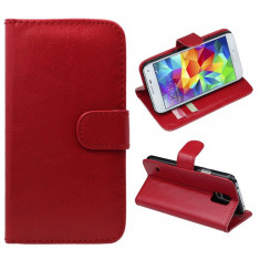 Husa toc RED Samsung Galaxy S5 G900 i9600 + folie protectie ecran foto