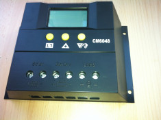 REGULATOR / CONTROLLER SOLAR FOTOVOLTAIC 60 A /48V, CU DISPLAY foto