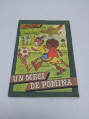 UN MECI DE POMINA/CARTE DE COLORAT/VASILE OLAC/ 1987 foto