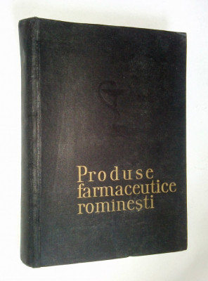 Produse farmaceutice romanesti- 1964 foto