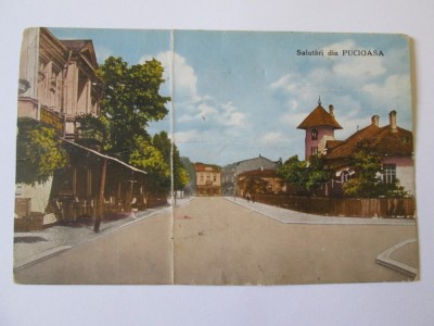 CARTE POSTALA PUCIOASA ANII 20 foto
