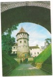 % carte postala (ilustrata)-SIBIU-Turnul de aparare, Circulata, Fotografie